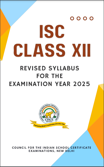 ISC Class 12 Revised Syllabus 2024-25