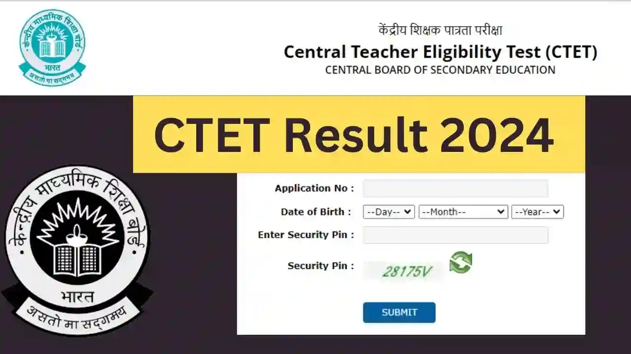 CTET Result 2024