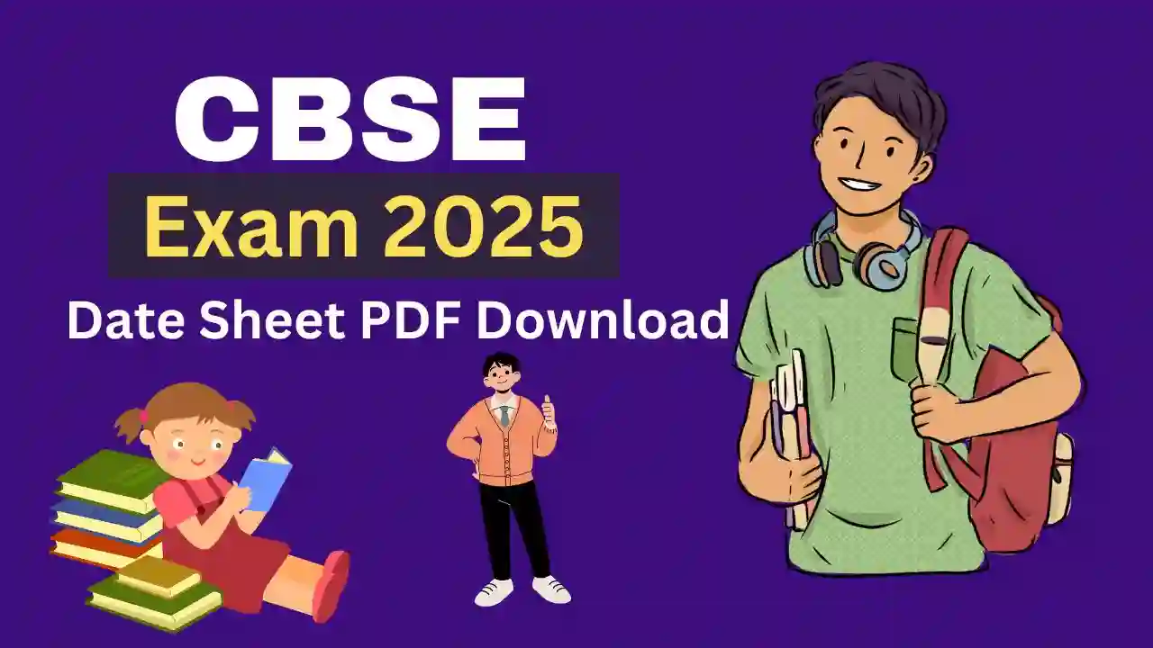 CBSE Class 12 Date Sheet 2025