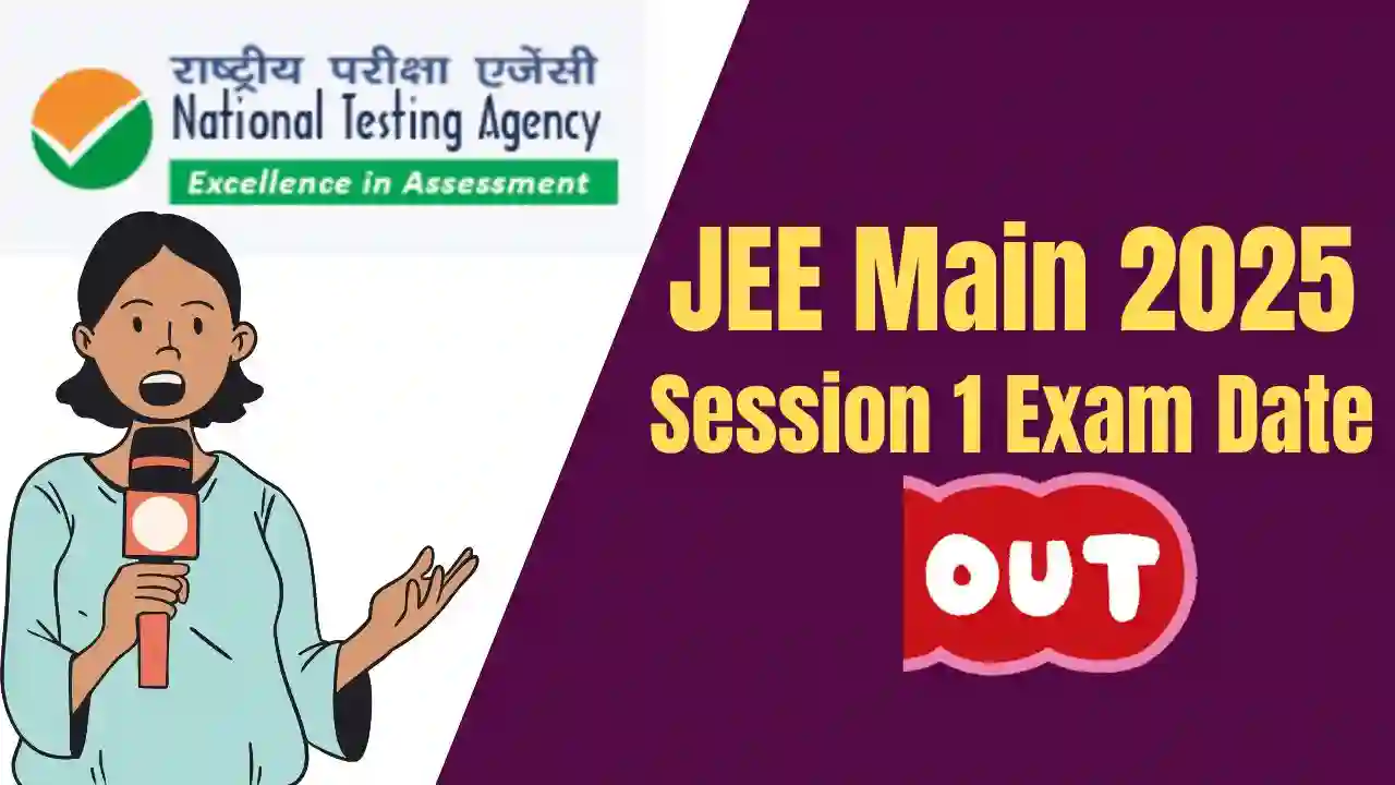 Examination Schedule for JEE Main 2025 Session 1