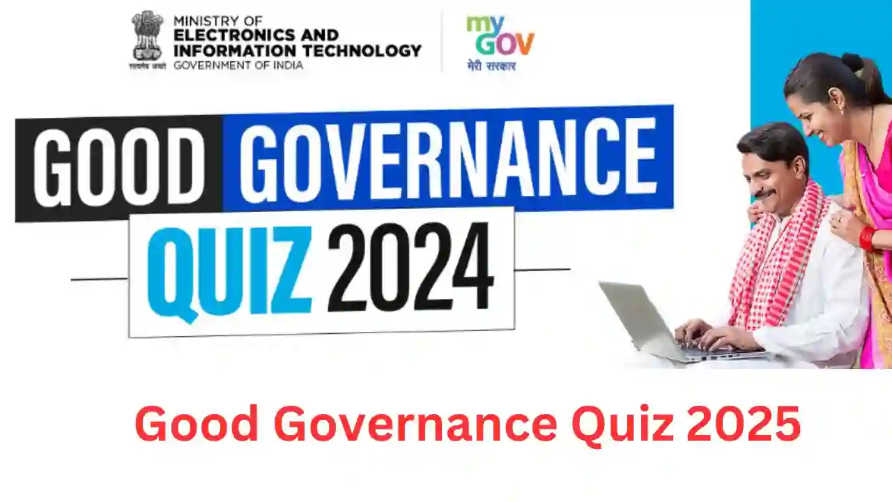 Good Governance Quiz 2025