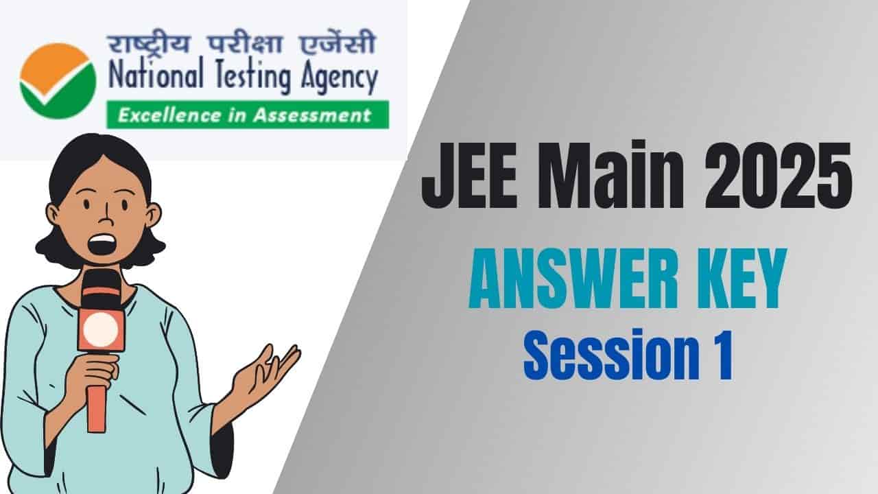 JEE Main Answer Key 2025