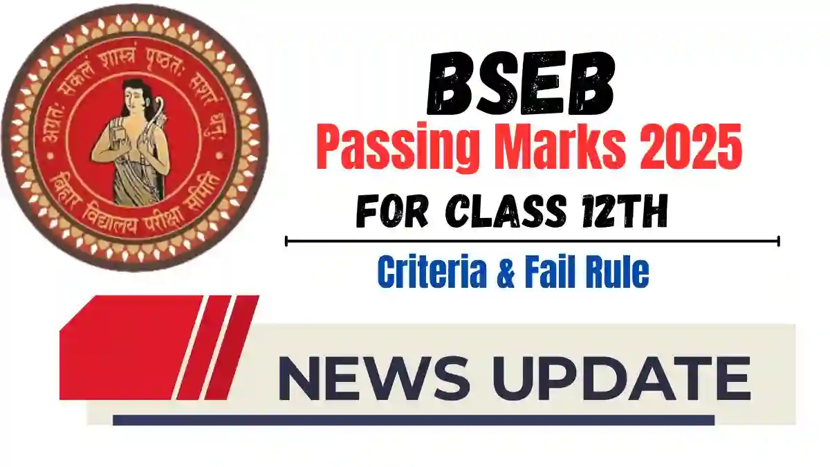 BSEB Class 12 Passing Marks 2025