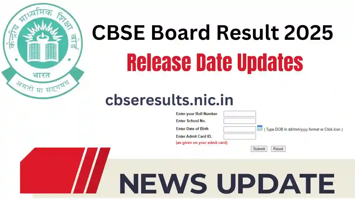 CBSE Board Result Date 2025