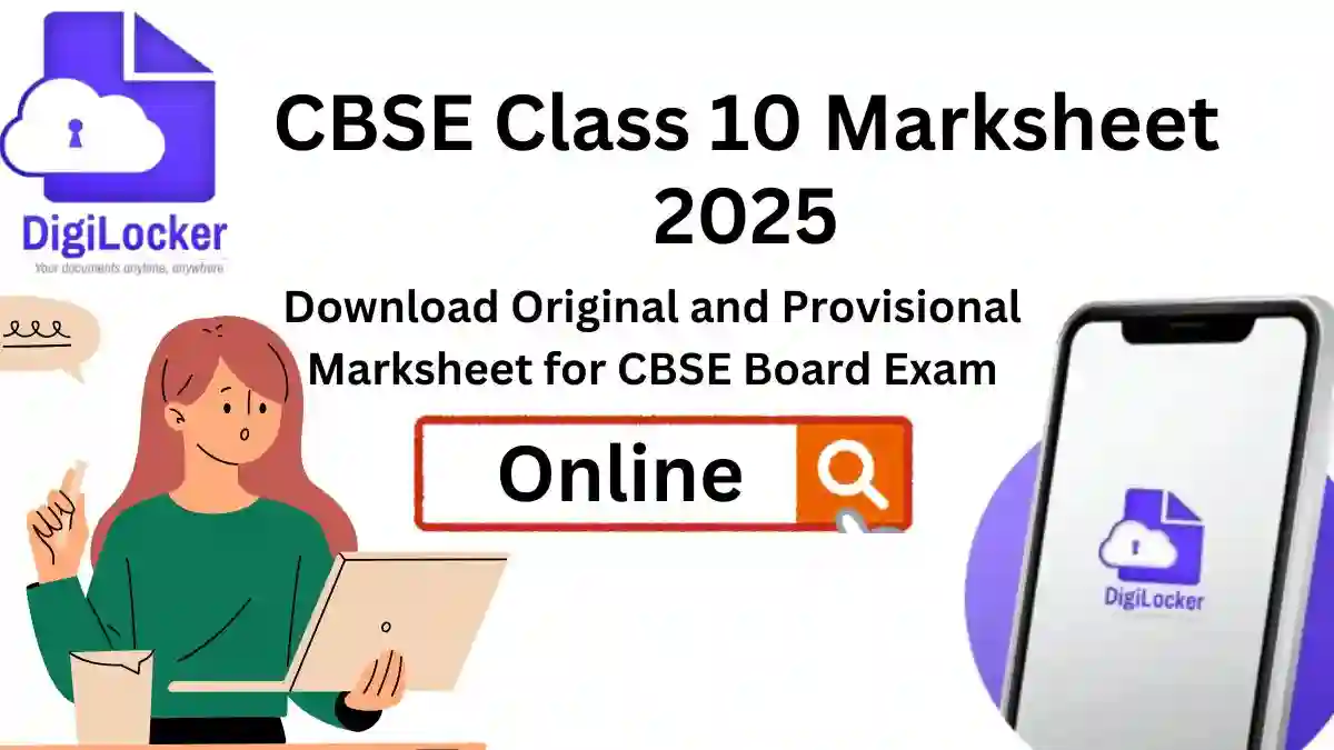 CBSE Class 10 Marksheet 2025