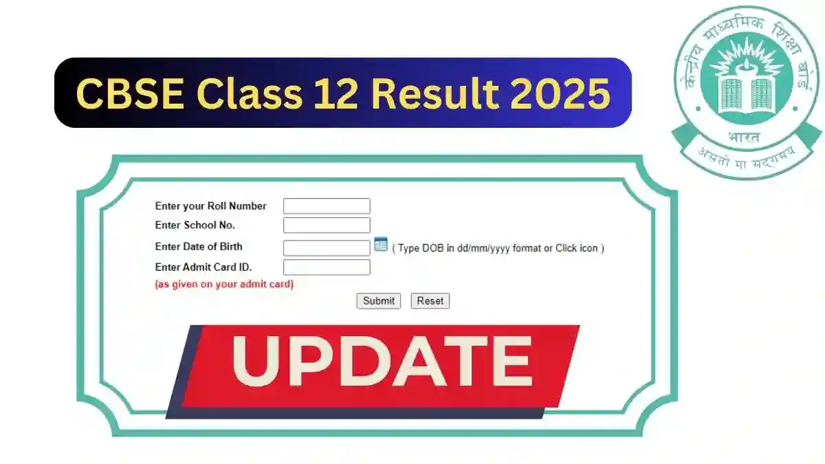 CBSE Class 12 Result 2025