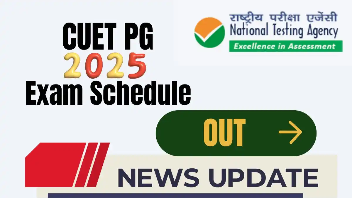 CUET PG Exam Schedule 2025