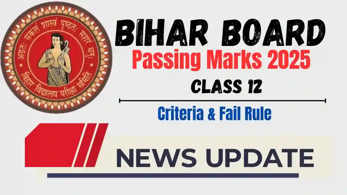 Bihar Board Passing Marks for Class 12th 2025