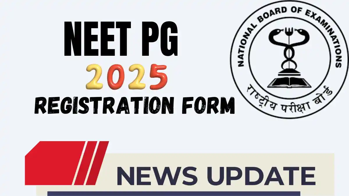 NEET PG Registration 2025